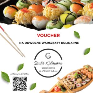 Voucher podarunkowy na warsztaty kulinarne
